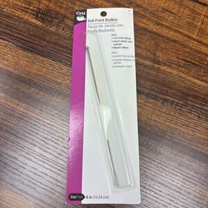 Dritz Ball Point Bodkin 6 Inch Metal Sewing Tool for‎ Elastic Ribbon Tubing 783